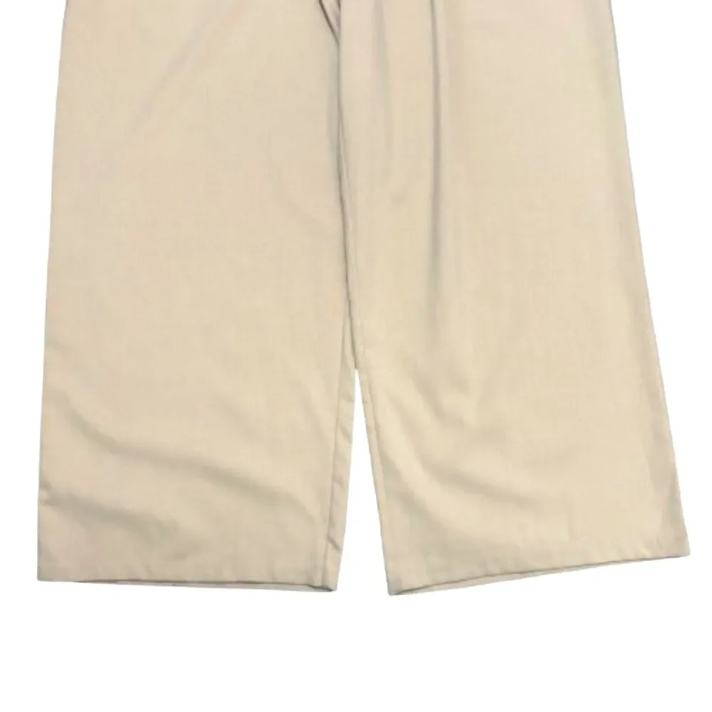 Tinseltown High Rise Wide Leg Trousers Camel Tan Minimalist Neutral Plus Size 2X - Picture 3 of 7